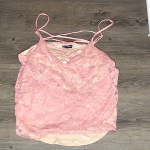 Crop top tank top